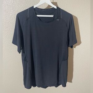 lululemon athletica Dark Gray Short Sleeve Tee